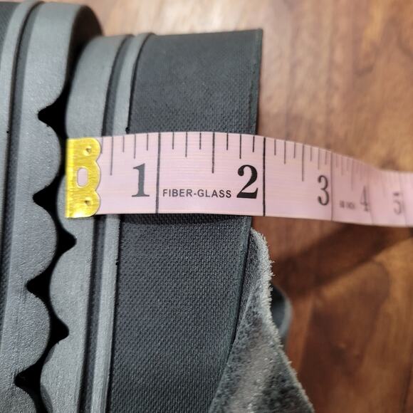 Clara Fantasy Sandals Platform Criss Cross Strap Leather Made in Greece - Picture 10 of 11